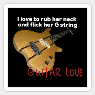 Guitar Love Sticker